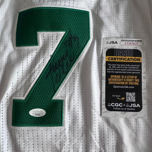 Autographed 2010 Adidas Rev 30 Jermaine O'Neal NBA Boston Celtics Jersey JSA COA - Picture 3 of 16